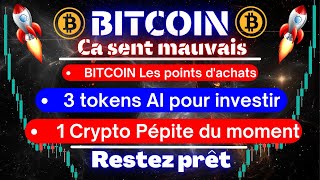 Bitcoin : Ca sent mauvais.. Restez prêt // Analyse Bitcoin et crypto IA