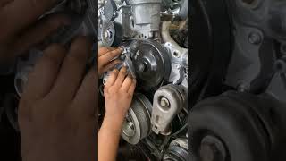 How to Replace Auto Water Pump Bracket-Range Vogue 2016@BMW⁠@Audi#trending#audi#bmw#tiktok #reels