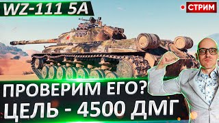 WZ-111 5A - Время проверки | Вежливый путь | День 4 🔥 Вовакрасава