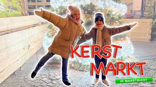 NAAR DE KERSTMARKT IN DEZE KOU !🥶 | Verhaegjes vlog #160