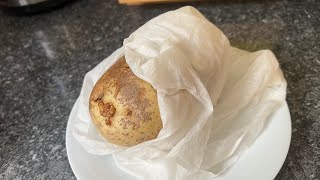 Microwave Potato Trick - Simple and Fast! Trying a popular method from YouTube.