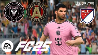 ［FC25］Jugando MLS 2024 Inter Miami vs Atlanta United Gameplay sin comentarios