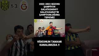 ŞAMPİYON GALATASARAY !! ŞAMPİYONLUĞA TEPKİMİZ DEVAMI KANALDA !! #galatasaray #şampiyon #keşfet