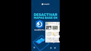 Desactivar MAPAS BASE en ArcGIS Pro - #Shorts #GIShorts