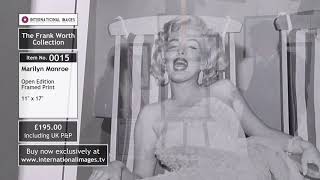 Marilyn Monroe on deck chair enjoys a laugh (0015)