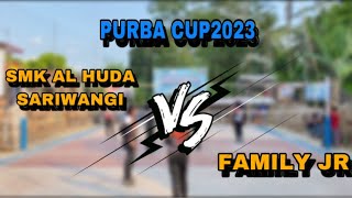 TURNAMEN BOLA VOLI PUTRI PURBA CUP2023‼️ SMK AL HUDA SARIWANGI VS FAMILY JR SET 1