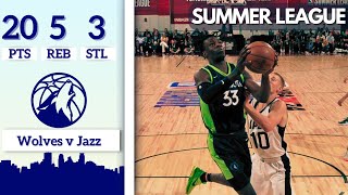 Leonard Miller | Game Highlights | Timberwolves v Jazz | 10th July 2023 | 2023-24 Season