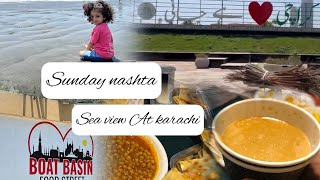 Nashta At Boat Basin | Sunday Vlog At Seaview | Enjoye Weekend | DayOut with Family