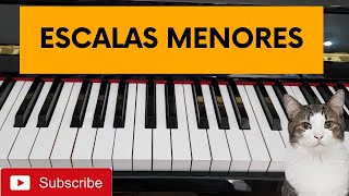 Tutorial de Escala Menor #auladepiano