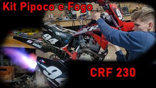 Como fazer CRF 230 dar Pipoco e Fogo no Escape