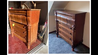 Scots Ogee Lum Chest restoration and repair