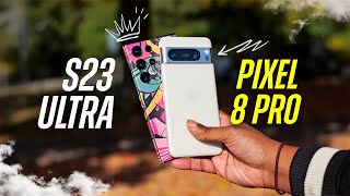 Galaxy S23 Ultra vs Pixel 8 Pro Comparison Review - WHAT HAPPENED SAMSUNG?! 😳