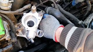 Mercedes-Benz w202 amg water pump installation M104 engine #c36