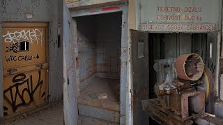 ABANDONED FACTORY LIFTS (1970s Daka, 1950s Radnik)