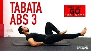 4 MIN TABATA ABS 3 | Dave Gamba