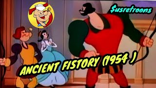 USA | POPEYE | ANCIENT Fistory | Paramount| COLOURED | LOL @cartoonflix15