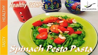 Spinach Pesto Pasta | Easy Peasy Recipe #pasta #pestosauce #pesto #pastarecipe