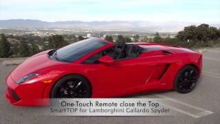 mods4cars SmartTOP for Lamborghini Gallardo Spyder - One-Touch Top open / close / Remote