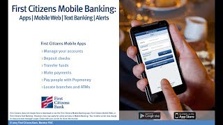 First Citizens Downloadable Mobile App