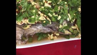 Steamed fish  (yummylicious) #shorts