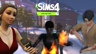 The sims 4 I CHEFE EM CASA I DESAFIO pagando o empréstimo (LIXO AO LUXO EDITADO) EP20