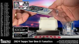 2024 Topps Tier One & Fanatics Blasters Random Teams Break