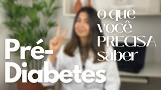 Como deixar de ser PRÉ-DIABÉTICO? O que é a pré-diabetes?