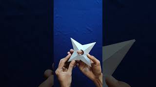 Ninja star || Easy paper ninja star || Origami ninja star ( Shuriken )