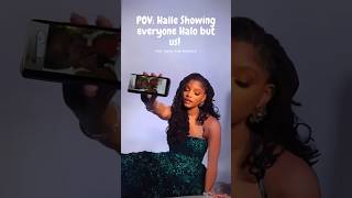 Halle Bailey Baby reveal!  #ddg #hallebailey #viral #shorts