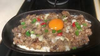 Pork Sisig for our dinner  so yummy