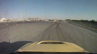 UAE AutoX Round 3 Feb 3rd 2012 (Fadi Bikawi run 2 in-car)