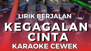 karaoke kegagalan cinta nada cewek