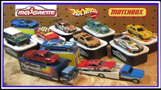 Opening 2024 Majorette Deluxe, Hot Wheels Team Transports and Matchbox Collectors - TKR007's Review