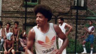 Dr. J at Harlem's famed Rucker Park