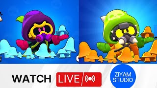 Ziyam Studio is going live! Brawl Stars Rank Up For Cordelius Brawler on my small account