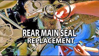 Replacing The REAR MAIN SEAL On The 1993 Ford F150 Project Truck