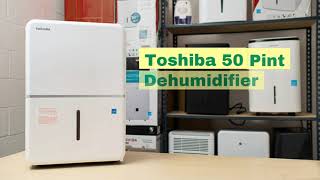 Toshiba 50 Pint Dehumidifier TDDP5013ES2 Review (Noiseless Operation)