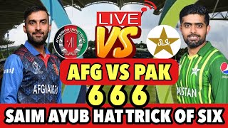 pak vs afg big fight || sai ayub hat trike of six #cricket #pakvsafg