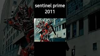 sentinel prime evolution (1984-2011)