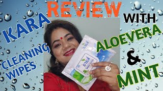 #KARAWIPES#WITHALOEVERA&MINT#REVIEW#BESTWIPE#Nancy The Makeup Artist!!!