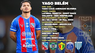 Yago Belém - Lateral Direito & Volante • 2023/2024