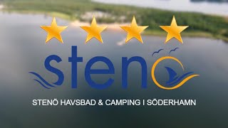 Camping Söderhamns skärgård på härliga Stenö Havsbad och Camping