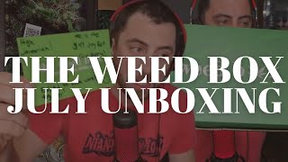 The Weed Box - Unboxing July's Box (TWB) | They Have THCa Flower Now? | Snowcaps 👀