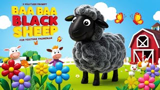 "🎶 Baa Baa Black Sheep & More: Fun Nursery Rhymes for Kids to Sing Along! 🐑✨"