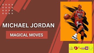 "Michael Jordan's Mesmerizing Magic: Unforgettable Moments on the Basketball Court"