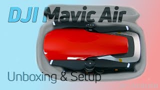 DJI Mavic Air unboxing and basic setup - more to come!