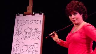 The different duties by women of different income brackets are presented by Ruby Wax