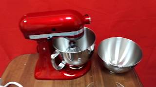 Миксер KitchenAid Artisan 5KSM175PSECA, проверка 16.12.2019