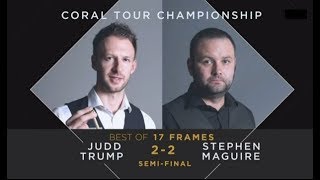 Judd Trump vs Stephen Maguire | Snooker Tour Championship 2020