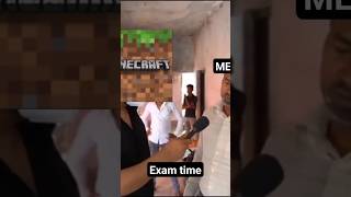 Minecraft in exam #viral #exam #depression #shorts